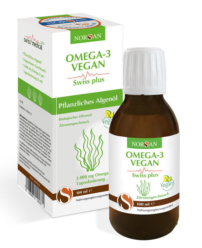 Omega-3 vegan aus Mikroalgen mit EPA und DHA