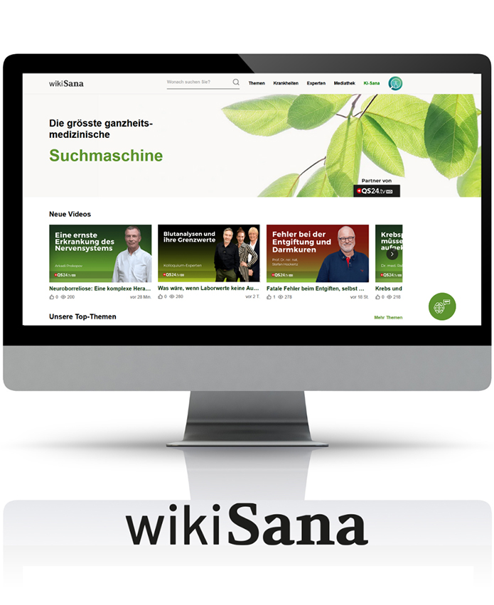 wikiSana – KI-gestützte Wissensplattform für Ganzheitsmedizin